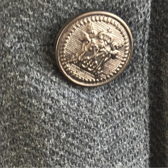 Torrid Charcoal Double-Breasted Pea Coat - Picture 5 of 12